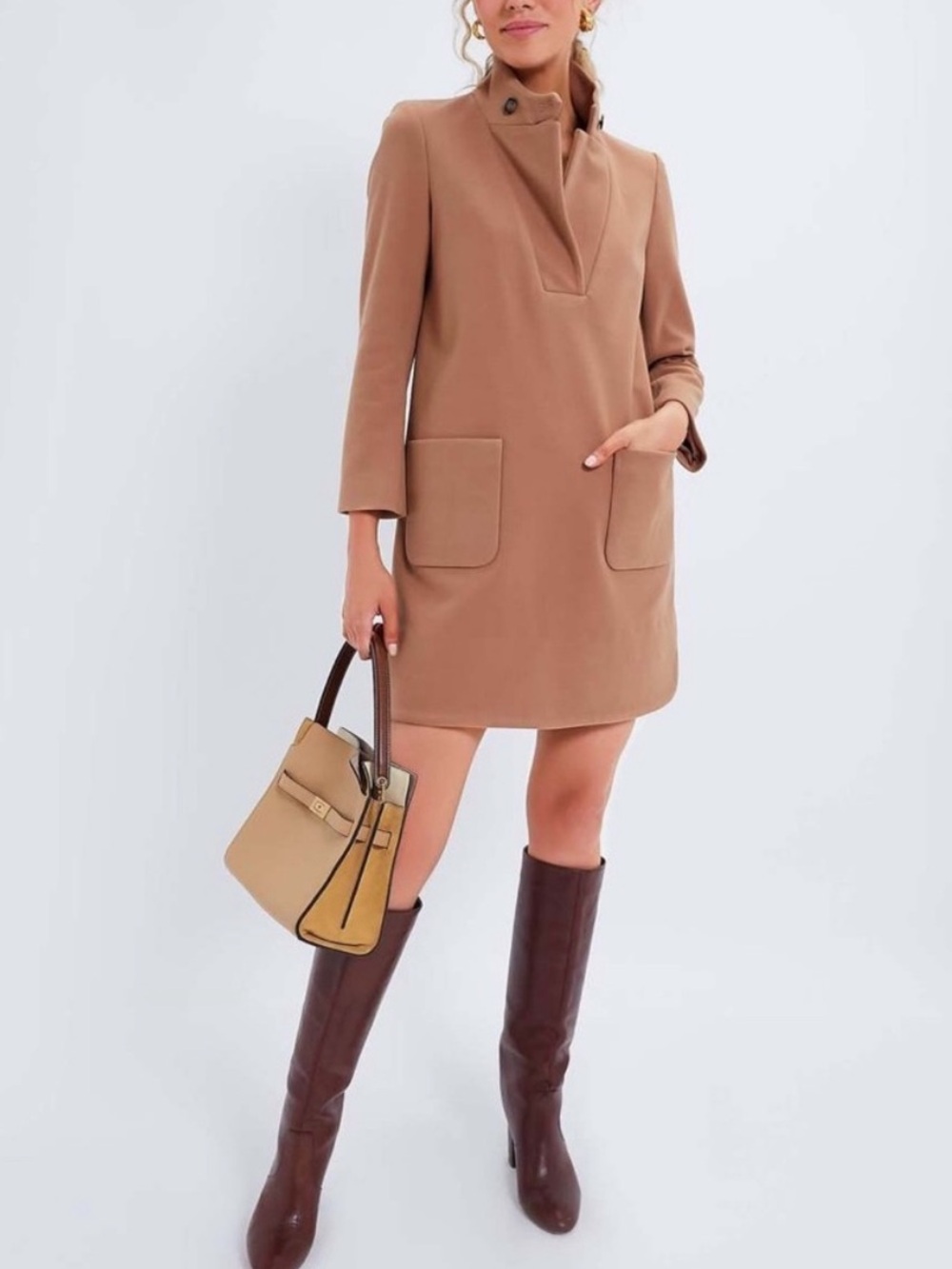 Tuckernuck Emerson Camel Coat Dress XXL NWT Equestrian